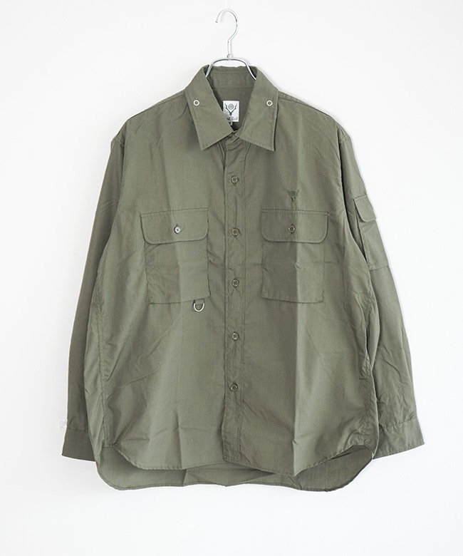 South2West8(サウスツーウエストエイト) Fishing Shirt-C/PE Broad