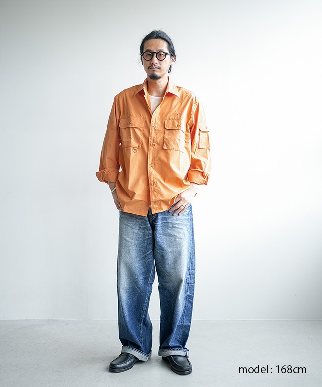 South2West8(サウスツーウエストエイト) Fishing Shirt-C/PE Broad