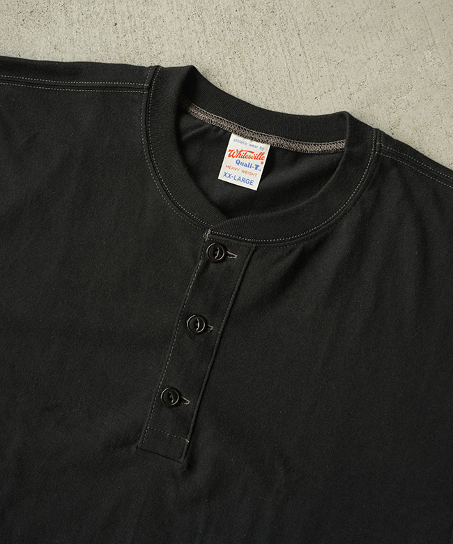 ◎Whitesville(ホワイツビル)WHITESVILLE HENLEY NECK PACK T-SHIRT ◎Whitesville(ホワイツビル)WHITESVILLE HENLEY NECK PACK T-SHIRT