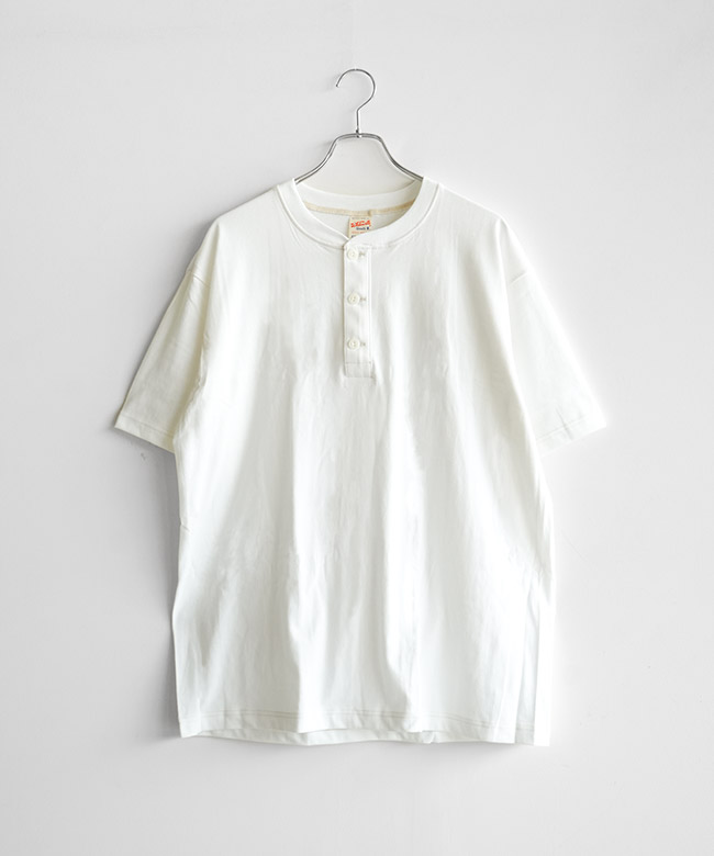 Whitesville(ホワイツビル)WHITESVILLE HENLEY NECK PACK T-SHIRT Whitesville(ホワイツビル)WHITESVILLE HENLEY NECK PACK T-SHIRT