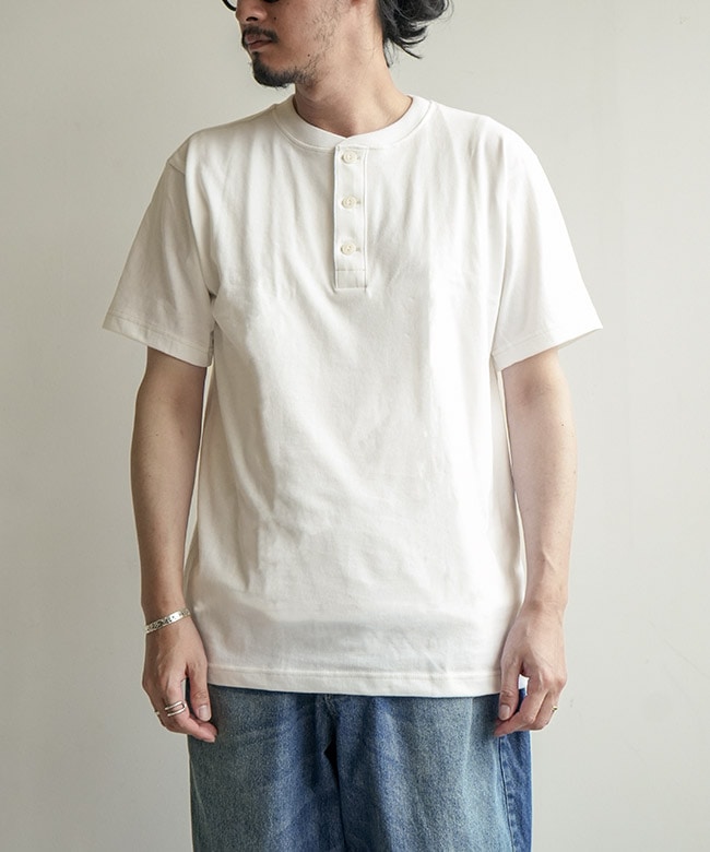 Whitesville(ホワイツビル)WHITESVILLE HENLEY NECK PACK T-SHIRT