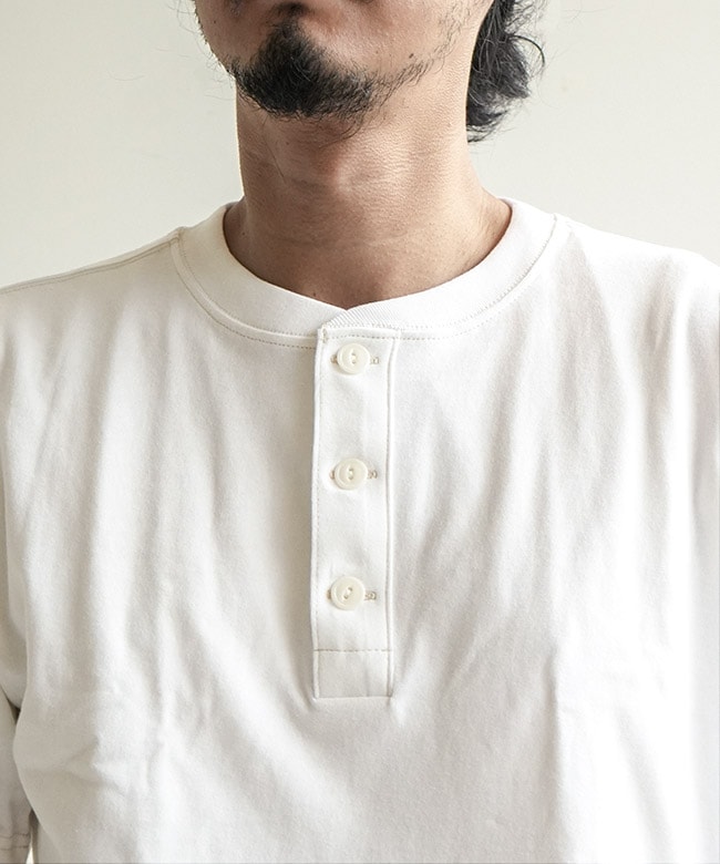Whitesville(ホワイツビル)WHITESVILLE HENLEY NECK PACK T-SHIRT