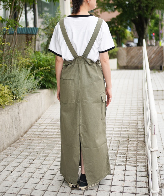 SALE 40%OFF】JOHNBULL(ジョンブル) MILサスペンダースカート