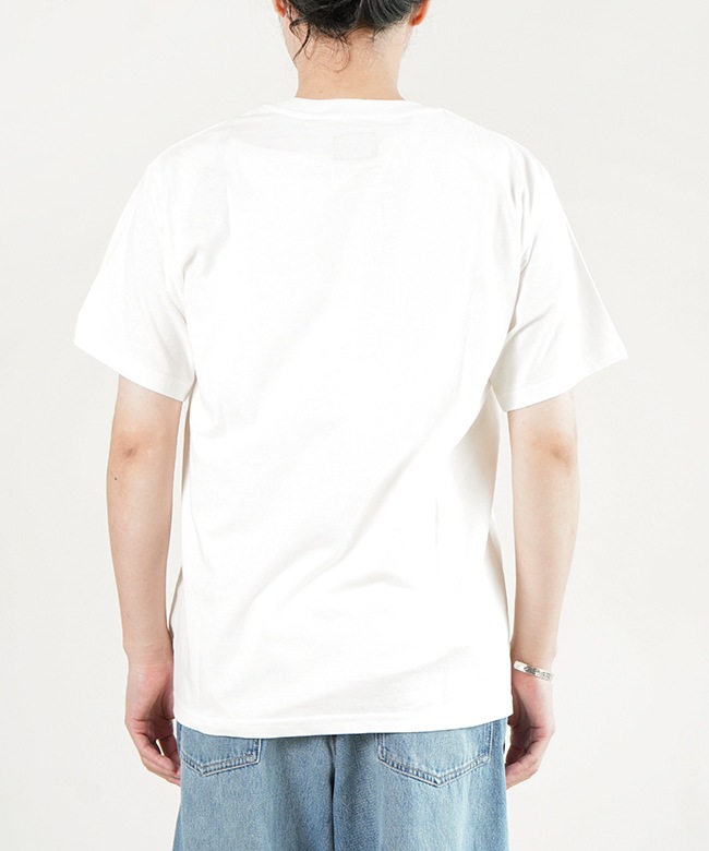 Hogstyle ホワイト Tシャツ ファスナー付き SALE 30%OFF】[WH-2402015]GUARANTEED(ギャランティード) プリントT