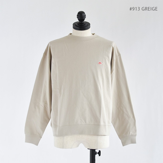 ◇[DT-C0134] DANTON(ダントン)天竺コットンクルーネックロング