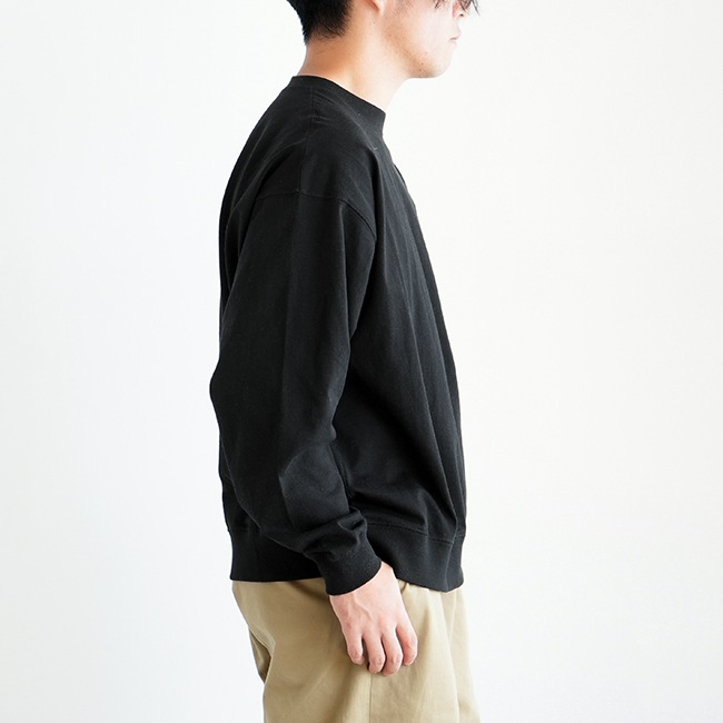 ◇ DANTON(ダントン)天竺コットンクルーネックロングスリーブTシャツ