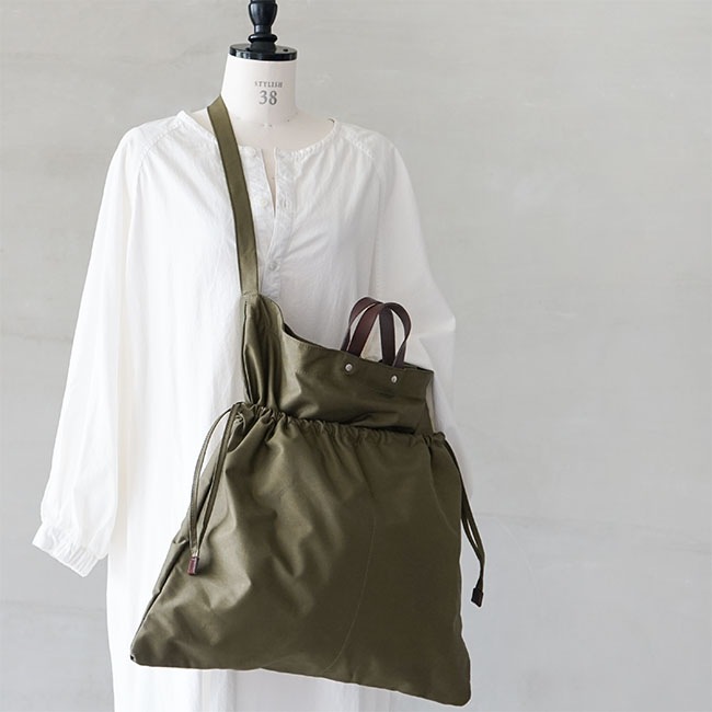 t2841]【保存袋付き】TIDE WAY(タイドウェイ)CHINO 2WAY TOTE/L