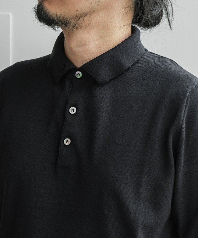 ね*実様 ムーンキャッスル　アイスコットンポロネック　XXL 楽天市場】MOONCASTLE ムーンキャッスル アイスコットン ロング