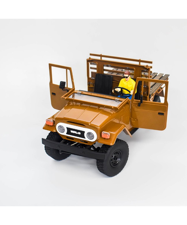 【新品未使用】WPL C44 RTR 木製フラットベッド仕様 RCカー 1/12 r-wpl-c44-brown] / WPL JAPAN / C44RTR【ラッピングキット適用外