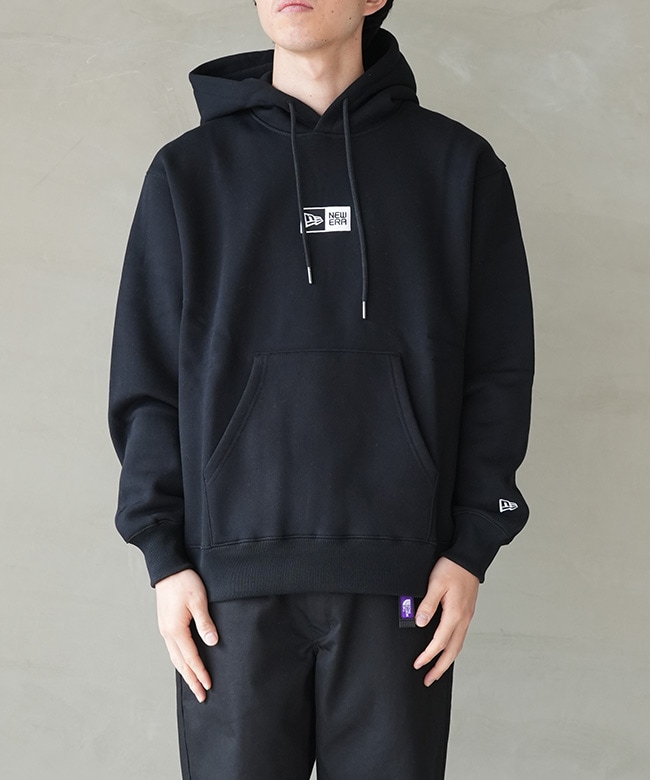 NEW ERA ニューエラ スウェット パーカー プルパーカー 裏起毛 無地 ボックスロゴ オーバーサイズ フーディー 14324663 14682664 BOX LOGO 14324663/14682664]NEW ERA(ニューエラ) 裏起毛 オーバーサイズド