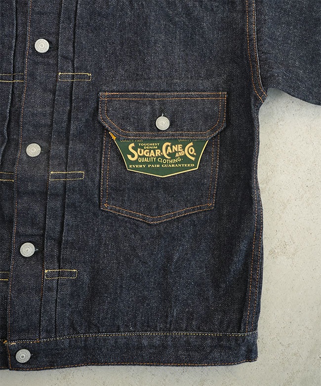 シカンです！ SC11936]SUGAR CANE(シュガーケーン) 13oz. DENIM BLOUSE 1936 MODEL