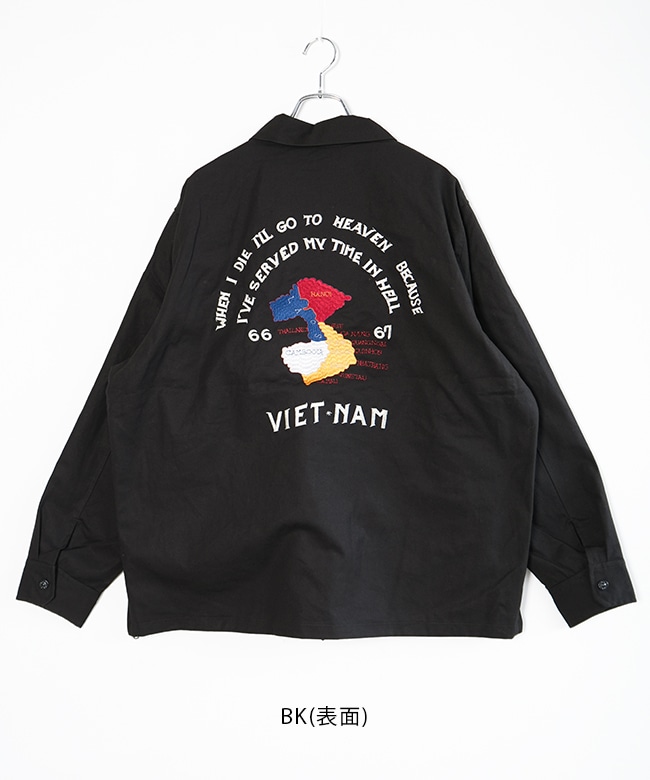 TAION-NDBS03JS]TAION(タイオン)NON DOWN REVERSIBLE VET BLOUSON ノン