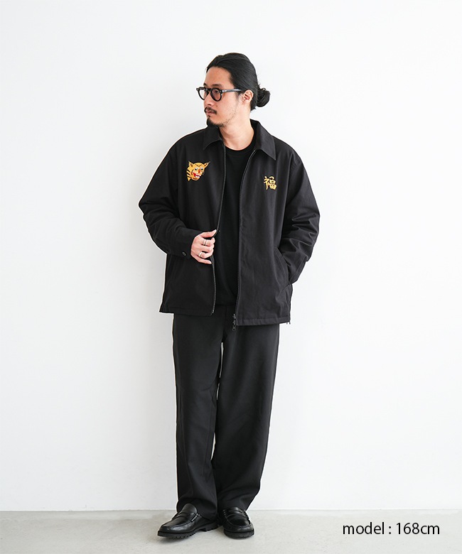 TAION(タイオン)NON DOWN REVERSIBLE VET BLOUSON ノンダウン