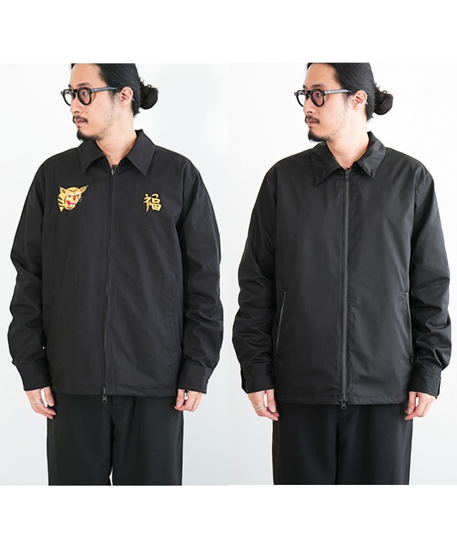 TAION-NDBS03JS]TAION(タイオン)NON DOWN REVERSIBLE VET BLOUSON ノン