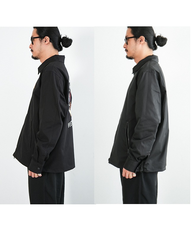 TAION(タイオン)NON DOWN REVERSIBLE VET BLOUSON ノンダウン