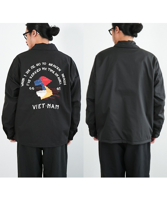 TAION(タイオン)NON DOWN REVERSIBLE VET BLOUSON ノンダウン