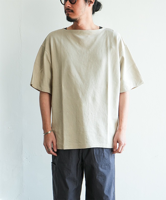 KAPTAIN SUNSHINE(キャプテンサンシャイン) Washi Tenjiku Boatneck