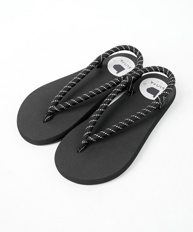Imutinyan Joan様 刺繍　サンダル　38 23.5〜24.5センチ buntA(ブンタ) waraji sandal ワラジサンダル メンズ 男性 靴 シューズ