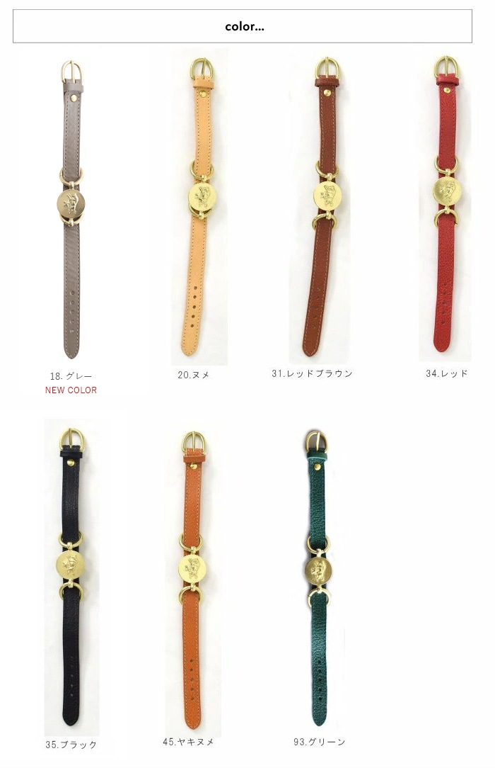 ◇【国内正規販売店】IL BISONTE(イルビゾンテ)コンチョ付きレザー 
