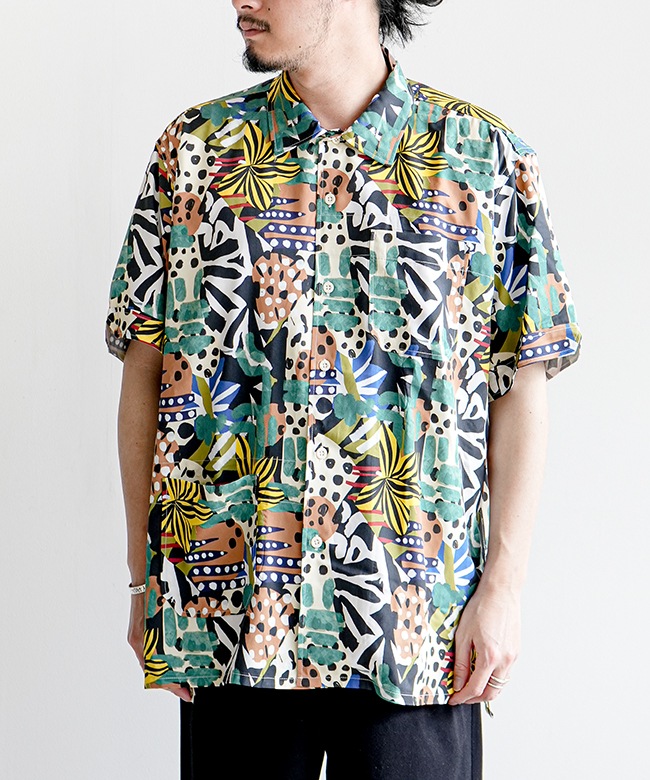 『試着のみ』engineeredgarments アフリカンパッチワーク Engineered Garments - サイズ32！ENGINEEREDGARMENTS