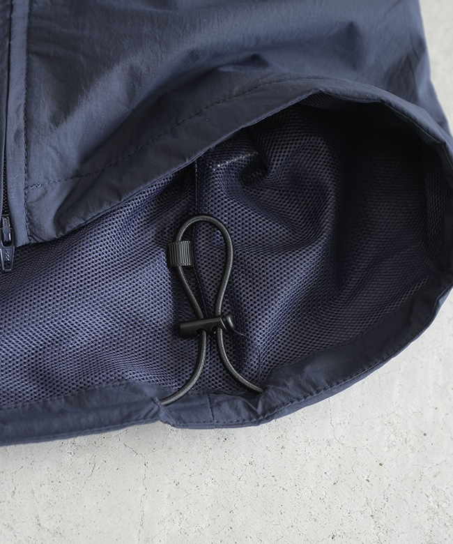 SALE 50%OFF】EVCON(エビコン) NYLON ZIP UP VEST ナイロンジップ