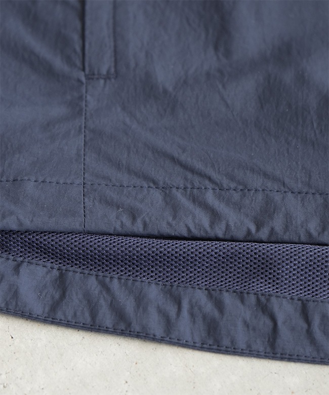 SALE 50%OFF】EVCON(エビコン) NYLON ZIP UP VEST ナイロンジップ