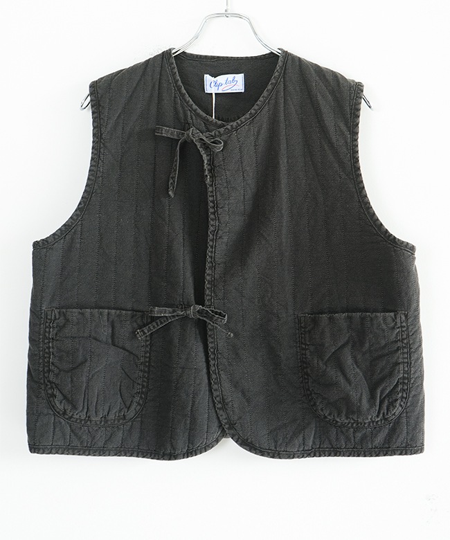 SALE 50%OFF】clip.tab(クリップタブ) インディゴシャンブレー中綿