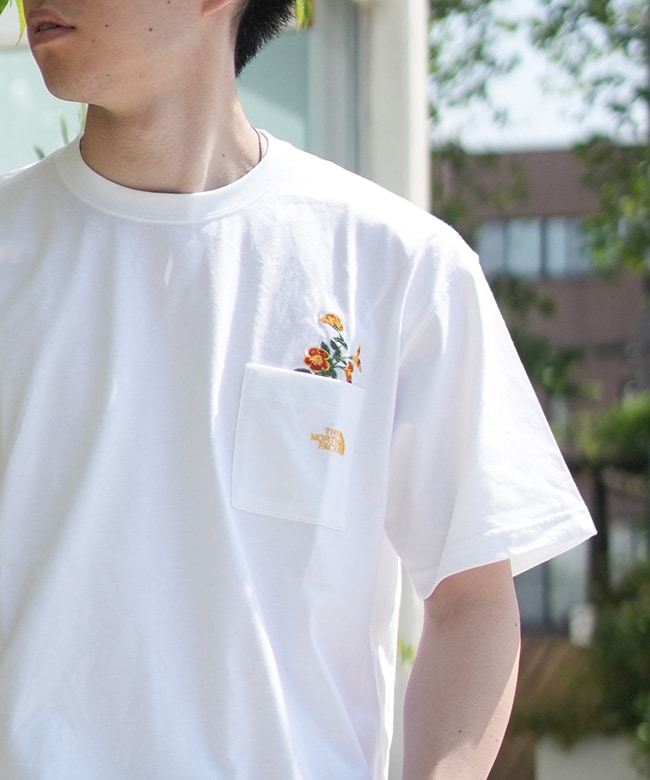 ◇THE NORTH FACE(ザ・ノース・フェイス) S/S FD Flower Logo Tee