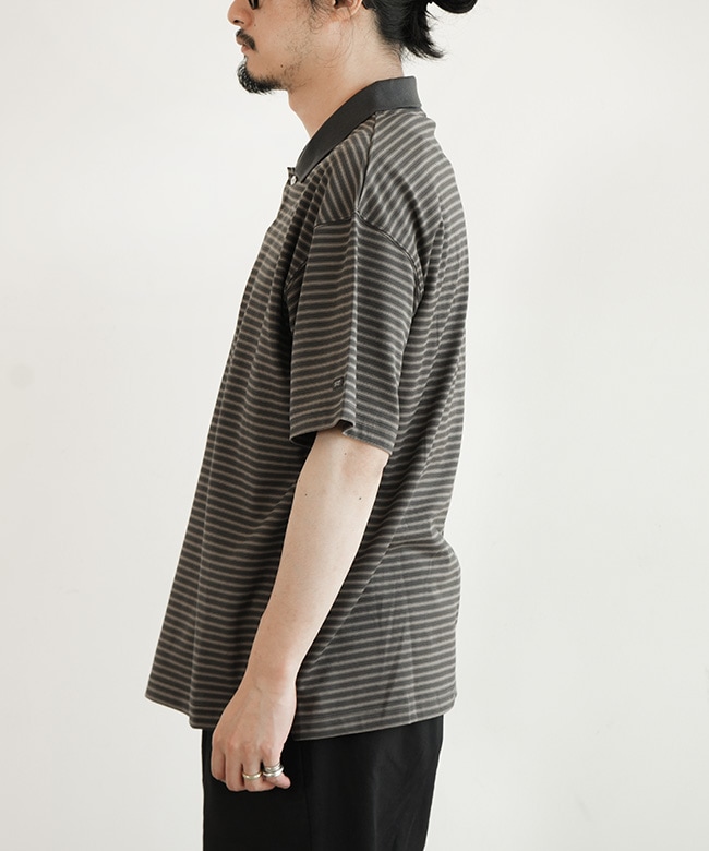 ANOTHER OFFICE(アナザーオフィス) Brief Stripe Short Sleeve Tee