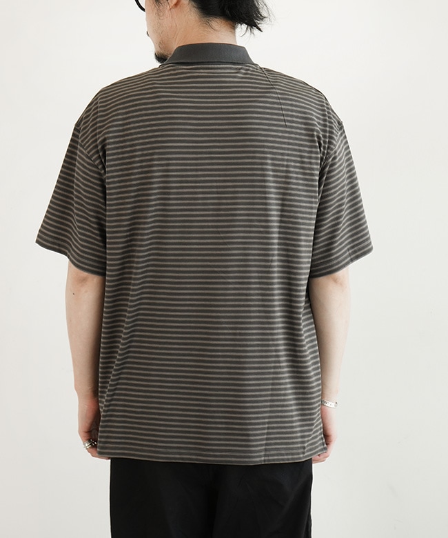 ANOTHER OFFICE(アナザーオフィス) Brief Stripe Short Sleeve Tee