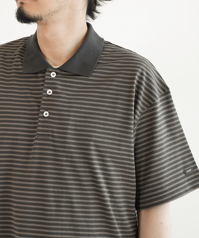 ANOTHER OFFICE(アナザーオフィス) Brief Stripe Short Sleeve Tee