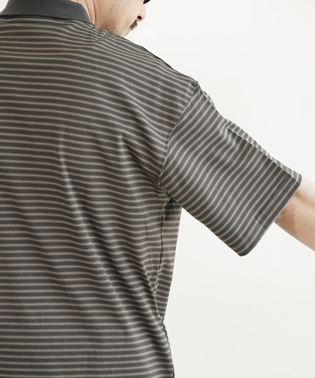 ANOTHER OFFICE(アナザーオフィス) Brief Stripe Short Sleeve Tee