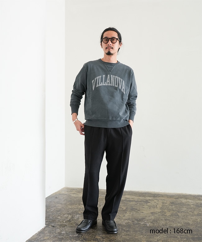 REMI RELIEF(レミレリーフ) SP加工裏毛クルー(VILLANOVA) メンズ
