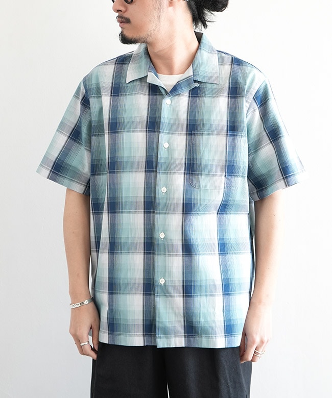 SALE 30%OFF】[S25SG076]nanamica(ナナミカ) Open Collar Pique