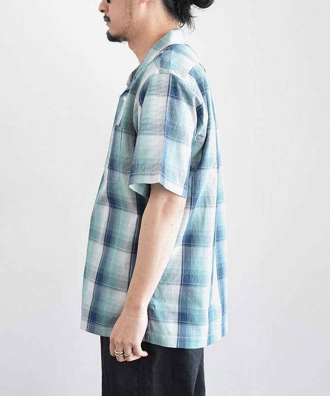 SALE 50%OFF】[S25SG076]nanamica(ナナミカ) Open Collar Pique
