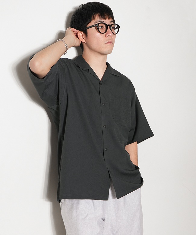 SALE 50%OFF】[251-91301]EVCON(エビコン) MESH S/S SHIRTS メッシュ