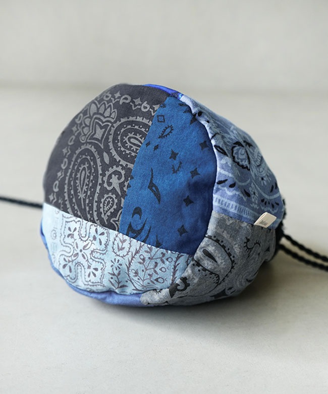 25-50-5-551]CHARCOAL(チャコール) BDV HD Bandana Pouch Ponpon