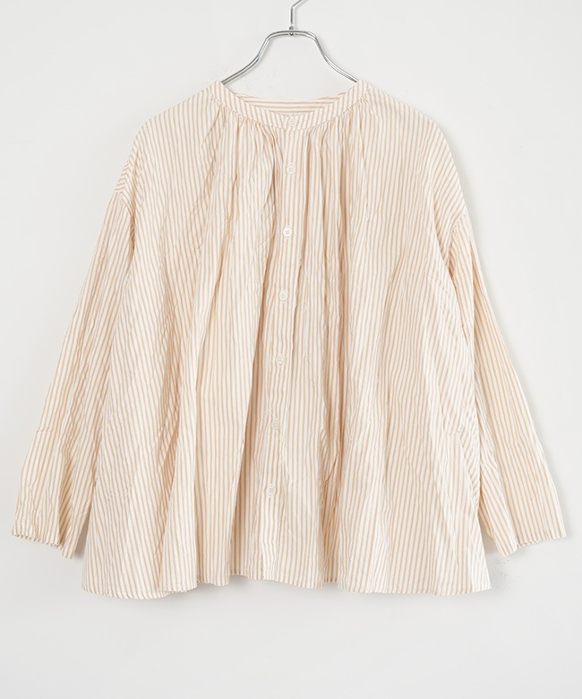 8255T-019]grin(グリン) ブロード2wayアンブレラシャツ レディース