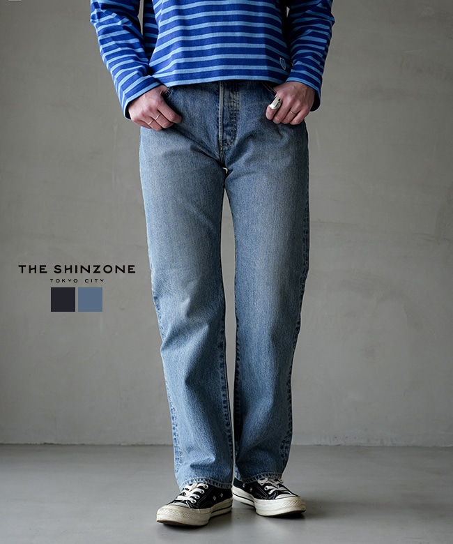 26SMSPA01]THE SHINZONE(ザ シンゾーン)NEW GENERAL JEANS ニュー