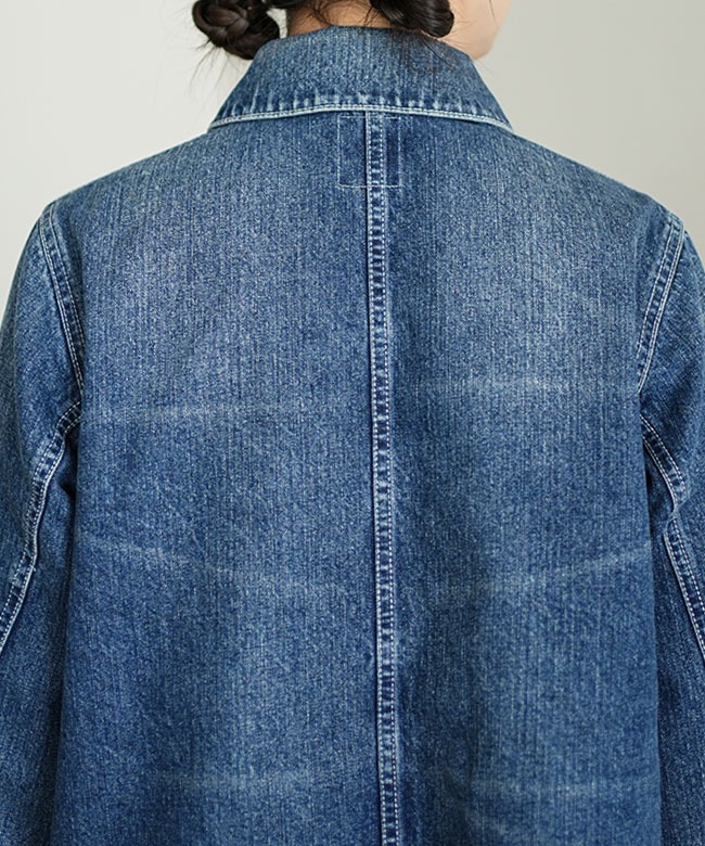 Rhodolirion(ロドリリオン) Short Coveralls- Deniml ショート