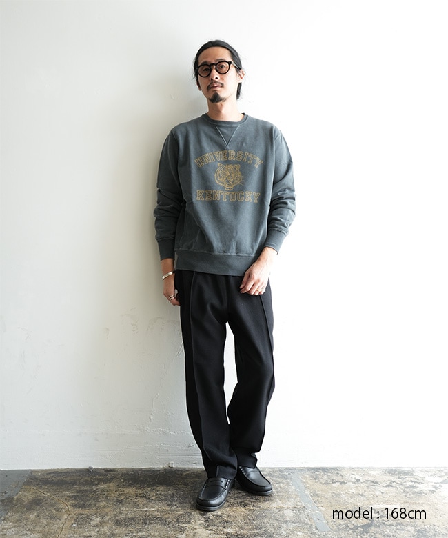 REMI RELIEF(レミレリーフ) SP加工裏毛クルー(KENTUCKY) メンズ
