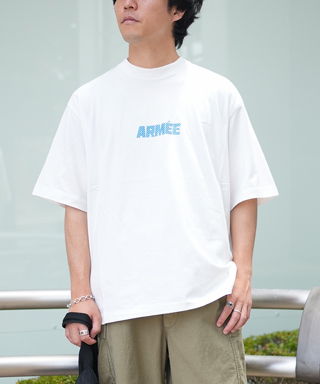 blurhms ARMEE Print Tee WIDE オーバー Tシャツ ARMEE Print Tee WIDE | blurhmsROOTSTOCK(ブラームスルーツ