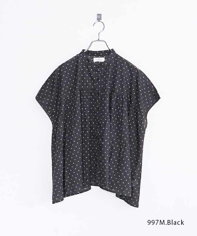 NSL24011]SOIL(ソイル) BANDED COLLAR FRENCH レディース