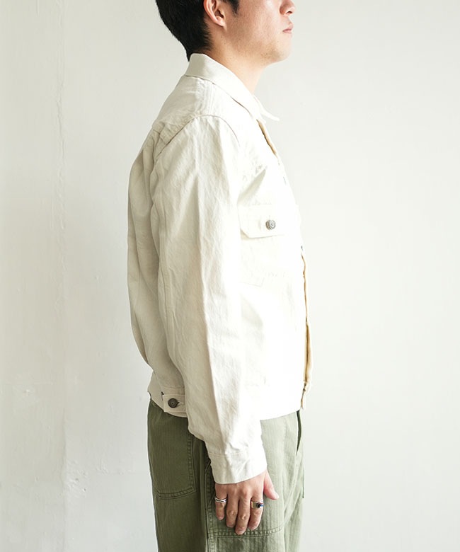 SC15720]SUGAR CANE(シュガーケーン) 13oz. WHITE DENIM JACKET 1953