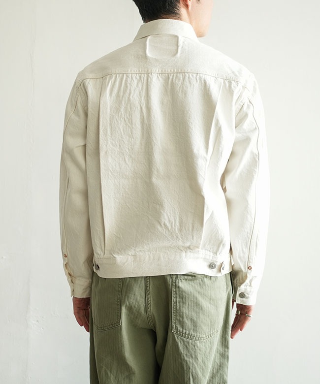 SUGAR CANE シュガーケーン 13オンス ホワイトデニムジャケット