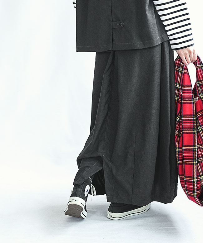 美品 HARVESTY ハーベスティ サーカススカート HARVESTY (ハーベスティ) サーカススカート