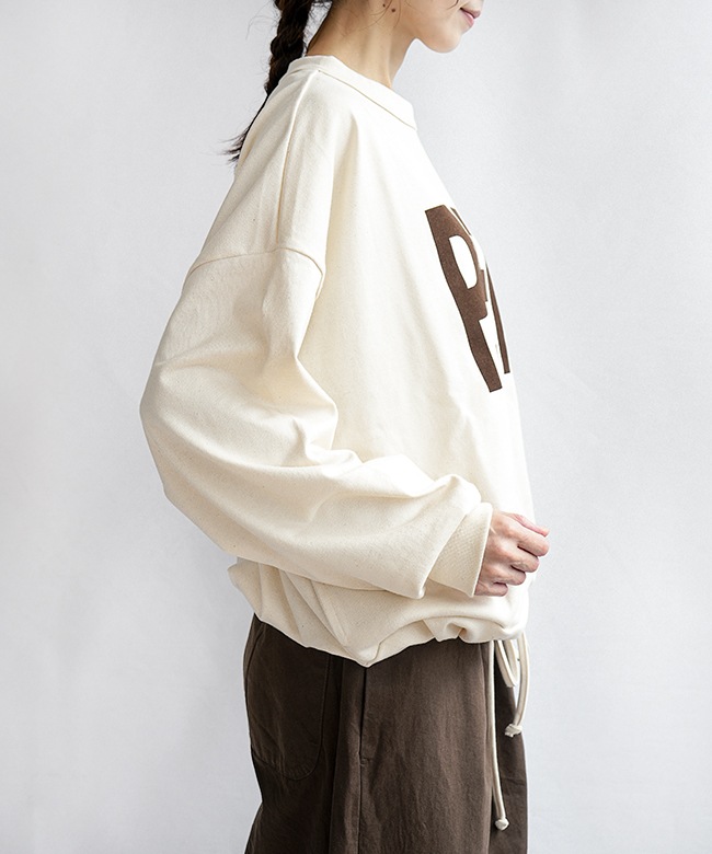 ◇[SMA-PEN-PEN]SOLAMONAT(ソラモナ) ペンネ天竺 モックネック 裾紐