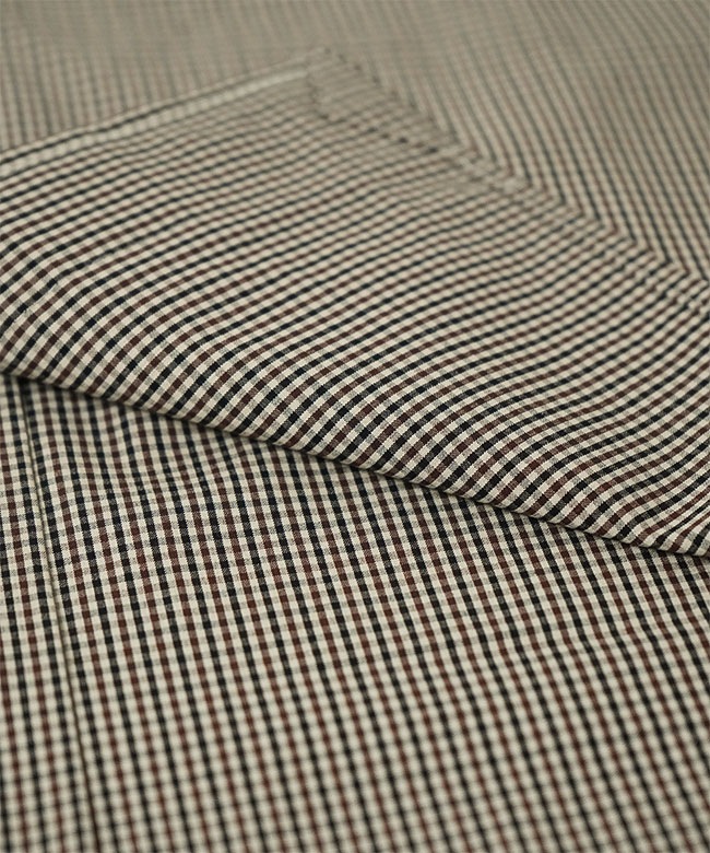 THE SHINZONE(ザ シンゾーン) MINI CHECK DADDY SHIRT ミニチェック