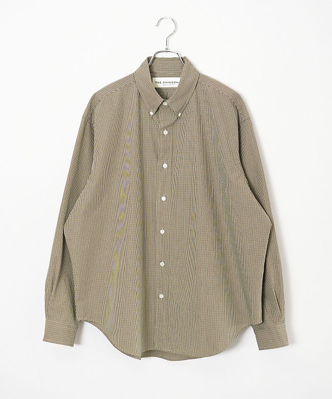 26SMSBL10]THE SHINZONE(ザ シンゾーン) MINI CHECK DADDY SHIRT ミニ