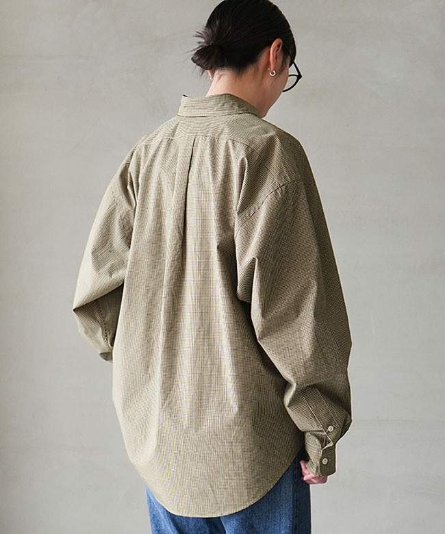 26SMSBL10]THE SHINZONE(ザ シンゾーン) MINI CHECK DADDY SHIRT ミニ